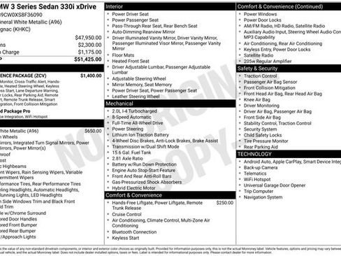 Certified 2025 BMW 330i xDrive Sedan w/ Convenience Package image 41