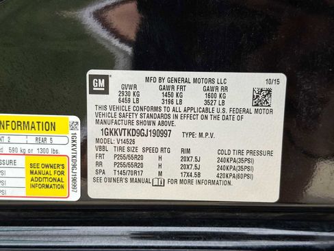Used 2016 GMC Acadia Denali AWD/4WD image 31