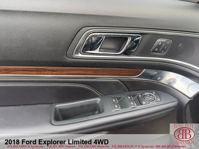 Used 2018 Ford Explorer Limited AWD/4WD image 16