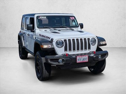 Used 2022 Jeep Wrangler Unlimited Rubicon AWD/4WD image 3