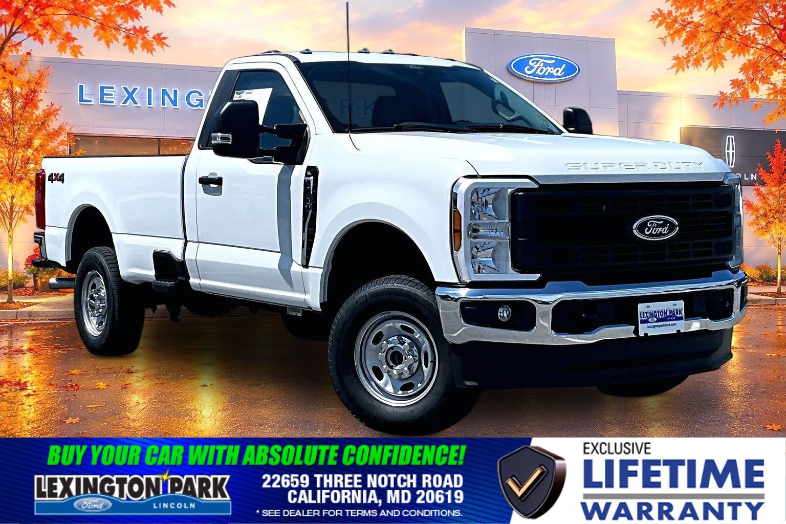 Used 2024 Ford F250 XL w/ Snow Plow Prep Package AWD/4WD image 1