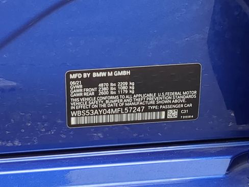 Used 2021 BMW M3 w/ Executive Package RWD image 35