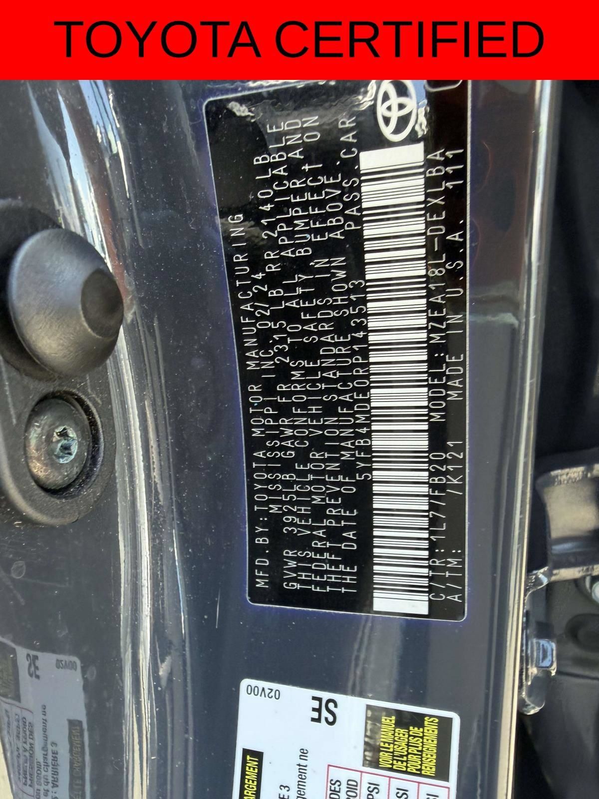 Certified 2024 Toyota Corolla LE FWD image 16
