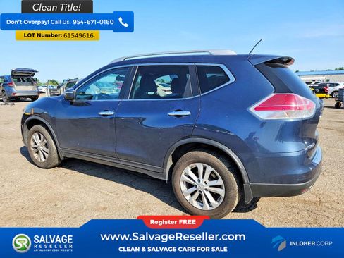 Used 2015 Nissan Rogue SV AWD/4WD image 3