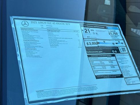 New 2025 Mercedes-Benz GLC 43 AMG 4MATIC image 29