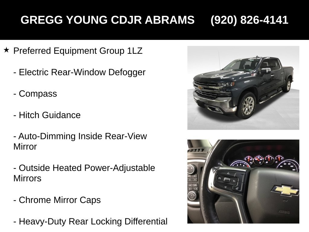Used 2019 Chevrolet Silverado 1500 LTZ AWD/4WD image 19