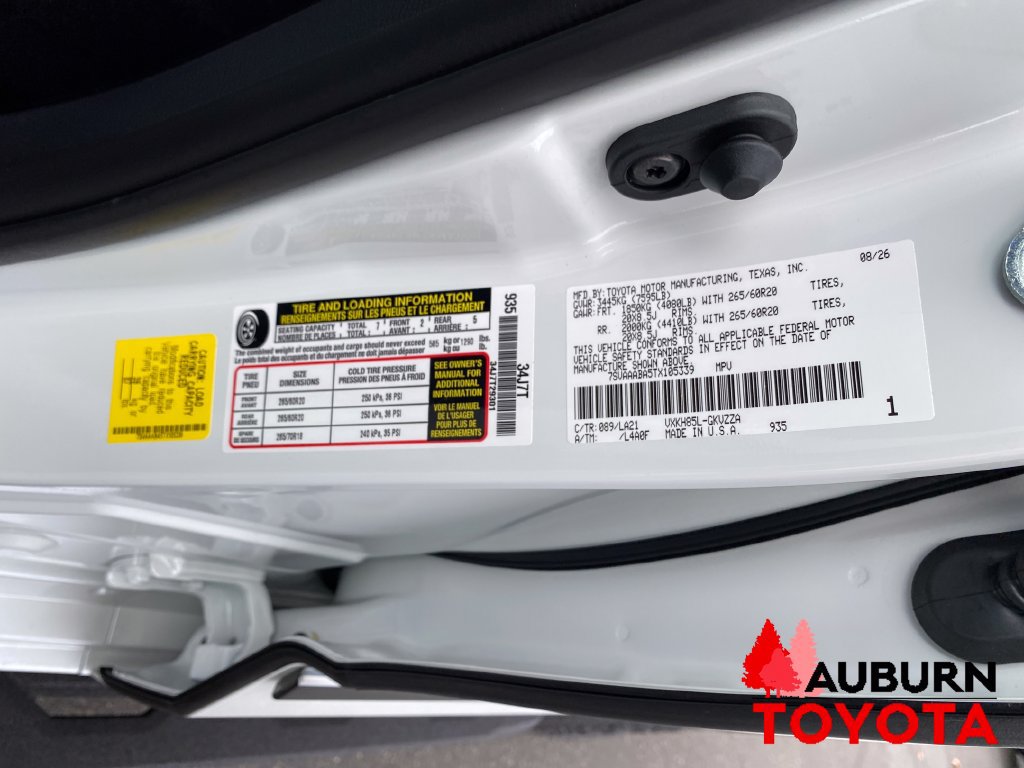 New 2026 Toyota Sequoia Platinum w/ TRD Off-Road Package AWD/4WD image 24