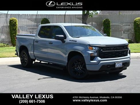 Used 2024 Chevrolet Silverado 1500 Custom w/ LPO, Dark Essentials Package RWD image 1