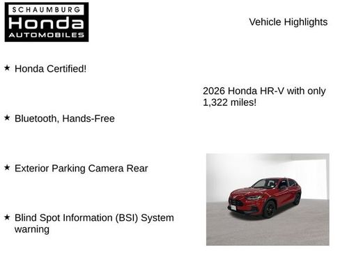 Used 2026 Honda HR-V Sport image 7