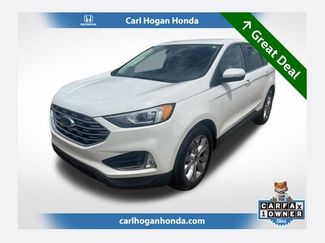 Used 2022 Ford Edge Titanium w/ Cargo Accessory Package AWD/4WD video 1