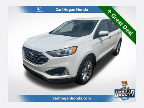 Used 2022 Ford Edge Titanium w/ Cargo Accessory Package AWD/4WD image 1