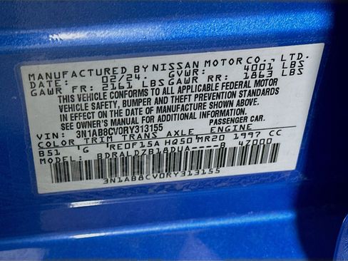 Used 2024 Nissan Sentra SV image 12