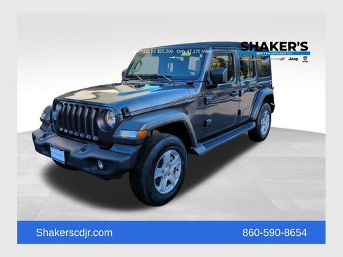 Used 2021 Jeep Wrangler Unlimited Sport S image 1