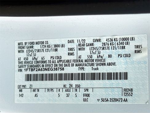 Used 2022 Ford F250 XL image 24
