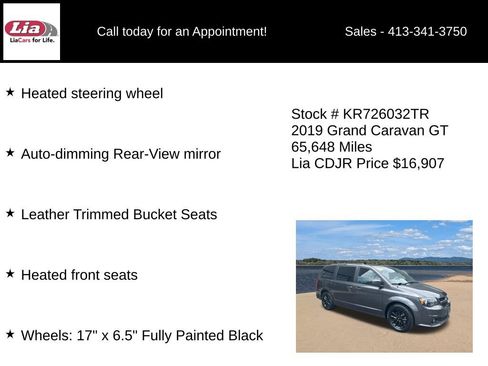 Certified 2019 Dodge Grand Caravan GT FWD image 11