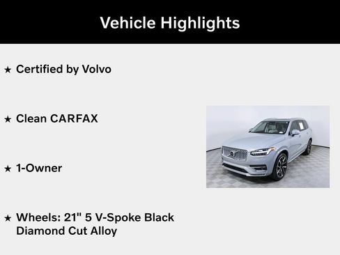 Certified 2025 Volvo XC90 B5 Plus AWD/4WD image 5