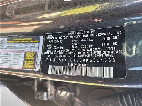 Used 2019 Kia Optima EX FWD image 22