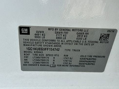 Used 2015 Chevrolet Silverado 2500 W/T AWD/4WD image 26