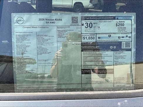 New 2026 Nissan Kicks SR w/ Cold Weather Package image 14