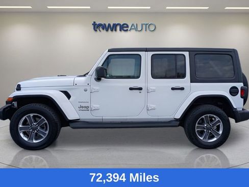 Used 2021 Jeep Wrangler Unlimited Sahara w/ Cold Weather Group AWD/4WD image 2