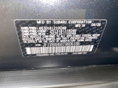 Used 2026 Subaru WRX Premium AWD/4WD image 28
