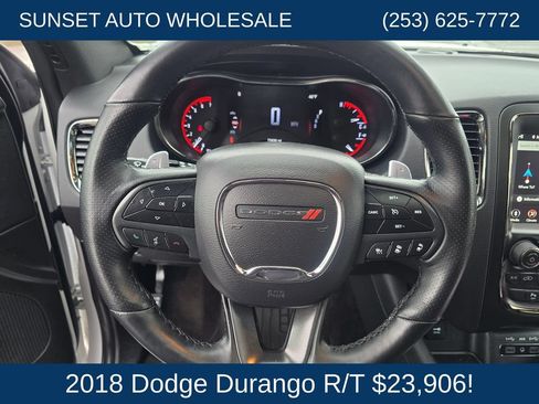 Used 2018 Dodge Durango R/T w/ Technology Group AWD/4WD image 33