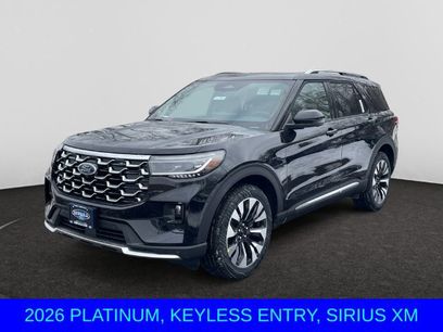 New 2026 Ford Explorer Platinum w/ LUX Leather Package