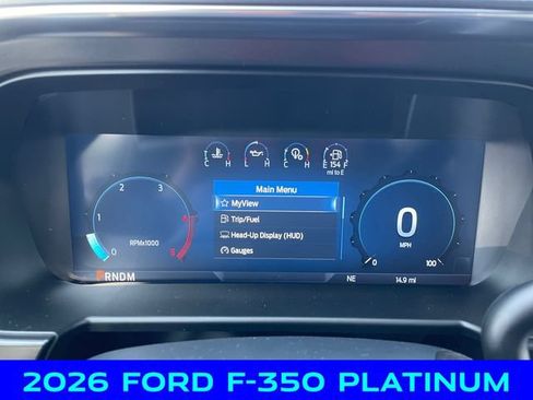New 2026 Ford F350 Platinum w/ Tremor Off-Road Package AWD/4WD image 2