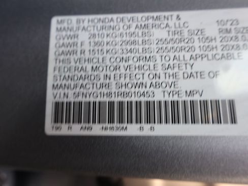 Certified 2024 Honda Pilot Elite image 13