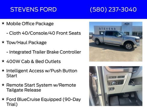 Used 2024 Ford F150 XLT w/ Equipment Group 302A MID image 18