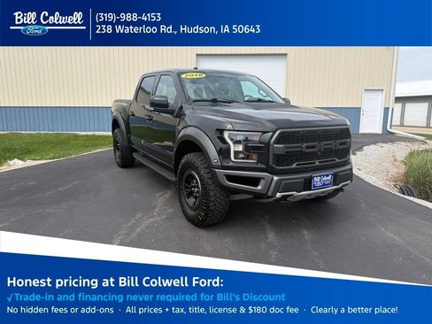 Used 2018 Ford F150 Raptor w/ Equipment Group 802A Luxury AWD/4WD image 1