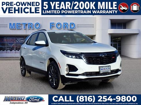 Used 2022 Chevrolet Equinox RS w/ RS Leather Package image 1