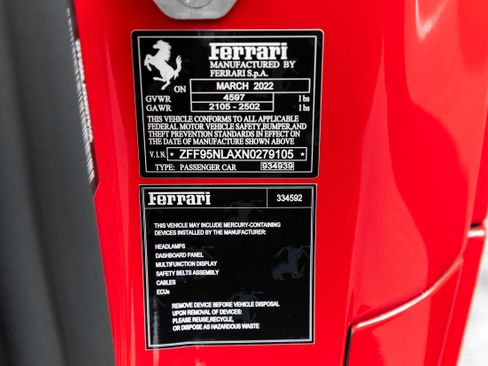 Certified 2022 Ferrari SF90 Stradale image 21