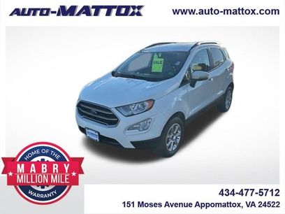 Used 2019 Ford EcoSport SE w/ SE Convenience Package