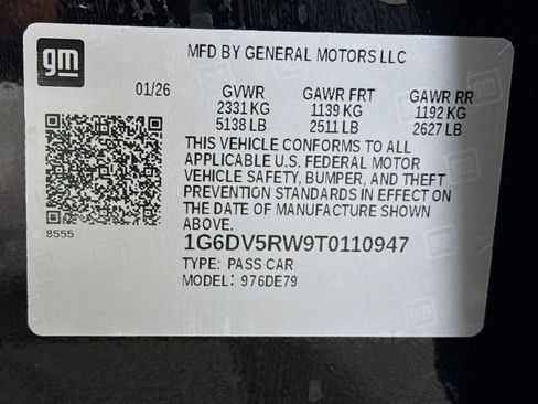 New 2026 Cadillac CT5 V w/ LPO, ONYX Package AWD/4WD image 32