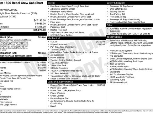 Used 2017 RAM 1500 Rebel w/ Luxury Group AWD/4WD image 27