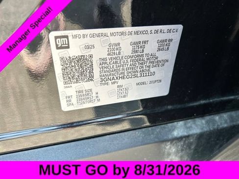 Used 2025 Chevrolet Equinox LT FWD image 33