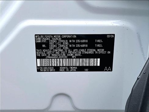 New 2026 Toyota C-HR AWD/4WD image 17