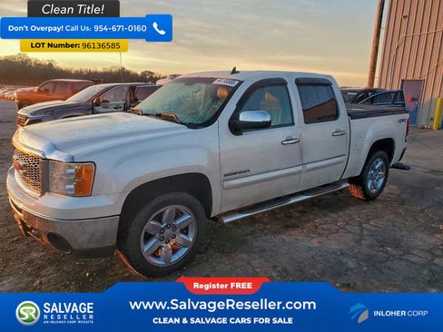 Used 2013 GMC Sierra 1500 SLT w/ SLT White Diamond Edition image 1