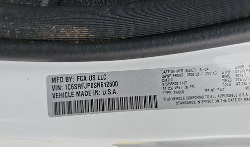 Used 2025 RAM 1500 Laramie AWD/4WD image 15