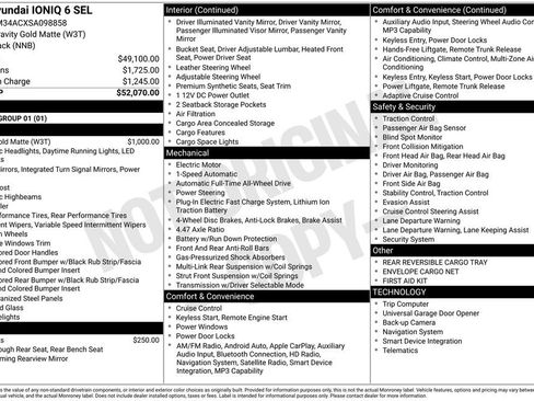 New 2025 Hyundai Ioniq 6 SEL image 5