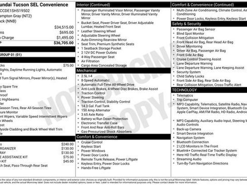 Certified 2025 Hyundai Tucson SEL image 10