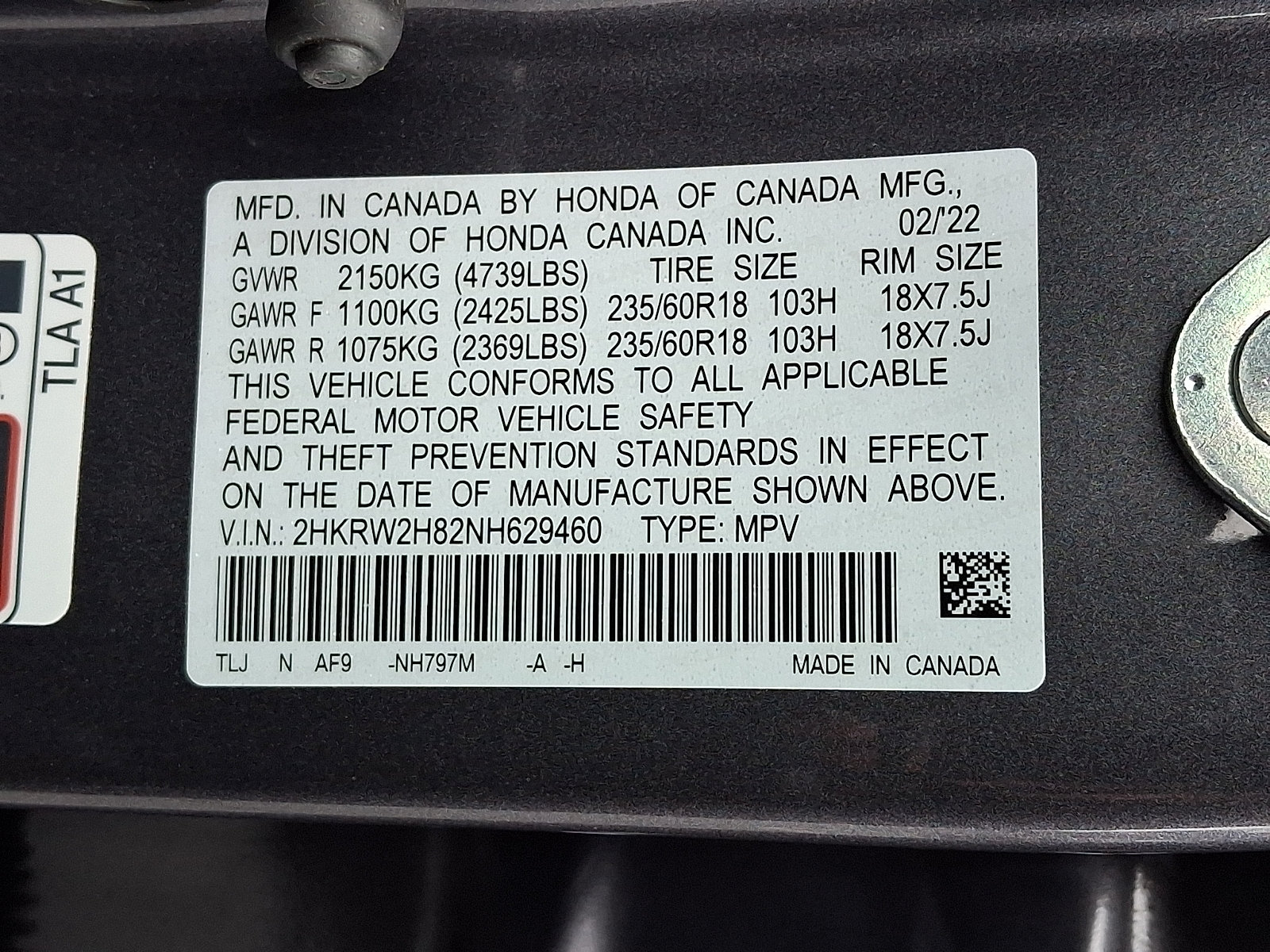 Used 2022 Honda CR-V EX-L image 28