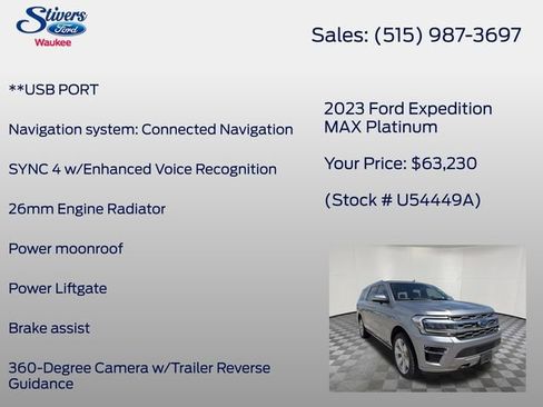 Used 2023 Ford Expedition Max Platinum image 21