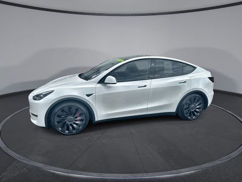 Used 2025 Tesla Model Y Performance AWD/4WD image 1