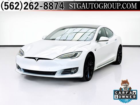 Used 2021 Tesla Model S Long Range AWD/4WD image 1