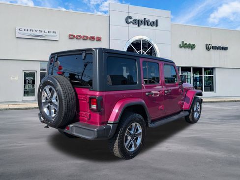 Certified 2021 Jeep Wrangler Unlimited Sahara AWD/4WD image 3