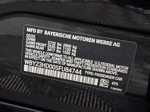Used 2025 BMW i4 eDrive40 w/ M Sport Package RWD image 28