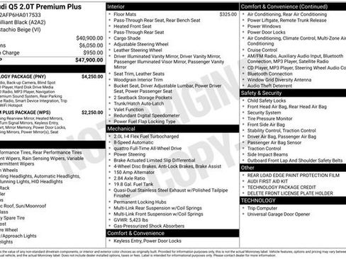 Used 2017 Audi Q5 2.0T Premium Plus w/ Technology Package image 2