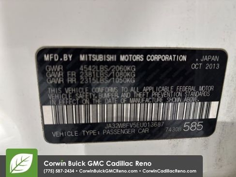 Used 2014 Mitsubishi Lancer Evolution GSR image 34